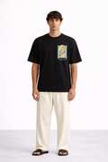 T-shirt oversize unisexe Dolce Vita – style italien méditerranéen estival – KAHMYR